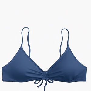 Brand New J. Crew Ruched bikini Top